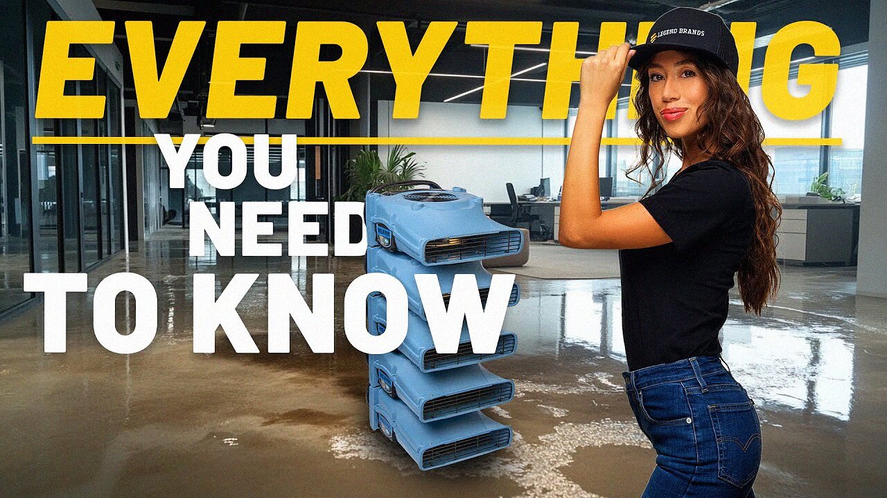 Video preview: How air movers work in structural drying